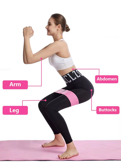 Fitness Resistance Band Buttocks